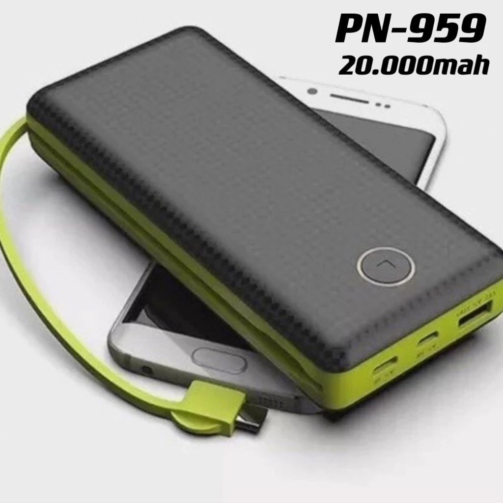 PN-959/PN951 Carregador Portátil Bateria Power Bank 20000mah/10000mah