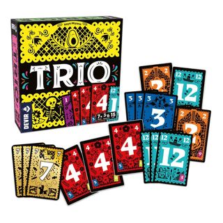 Jogo De Cartas Trio Card Game Memória Dedução Família Amigos