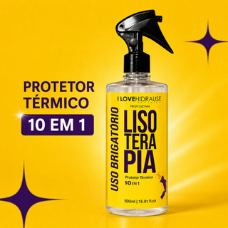 Spray Protetor Termico 10 Em 1 Capilar Lisoterapia 500ml Original Hidralize - Envio Imediato