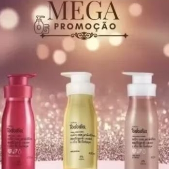 kit 03 Tododia Hidratante Corporal Macadâmia 400Ml - Natura. Nutrição prebiótica, textura cremosa e absorção rápida.