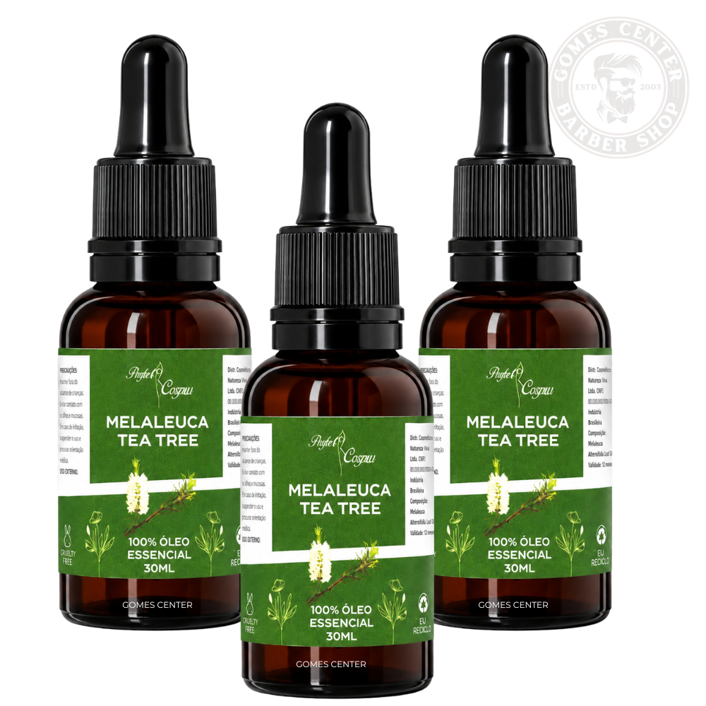 Kit 3 Óleos Essenciais de Melaleuca 30ml