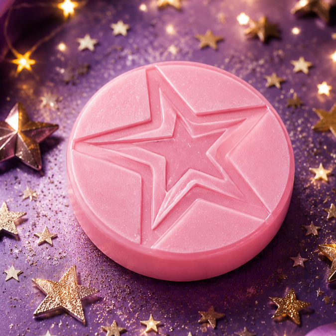 FORMA SIMPLES SABONETE ESTRELA CÓD.:1042(J1) EM ACETATO BWB PARA BOMBOM, DOCES DE CHOCOLATE E CONFEITARIA PÁSCOA.(CHOCO) · foto 2