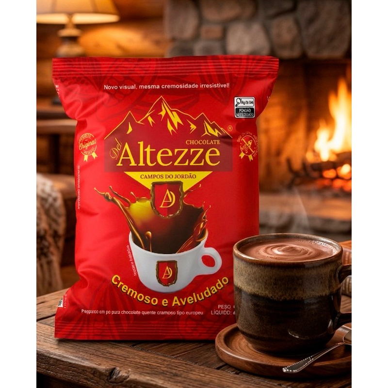 Chocolate quente CREMOSO Del Alteeze ( Suisse ) Campos do Jordão