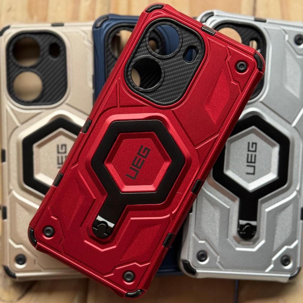 Capa Capinha Antichoque Premium com suporte 360 para Motorola Moto G35 G05 G06 G