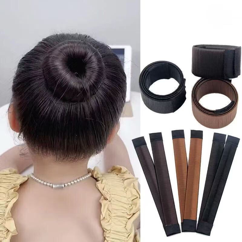 Formato de rosquinha francesa para fazer coque no cabelo