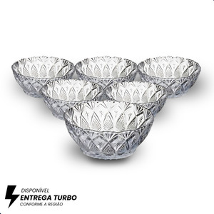 Tigelas de Vidro 150ml – Kit 6 a 24 Peças para Sobremesa, Molhos e Petiscos