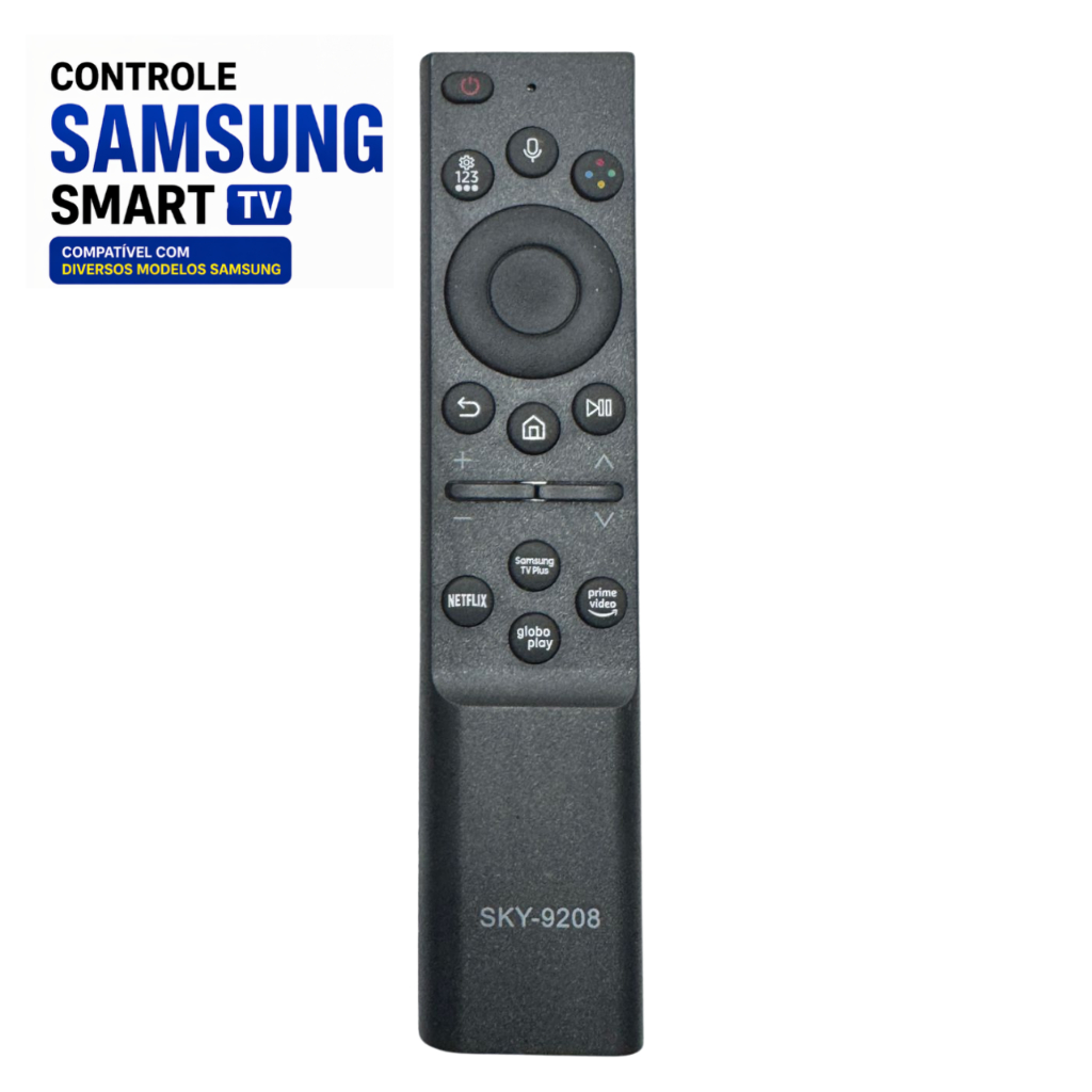 Controle Remoto para TV Sansung Smart 4K - Compatível com Vários Modelos Sansung