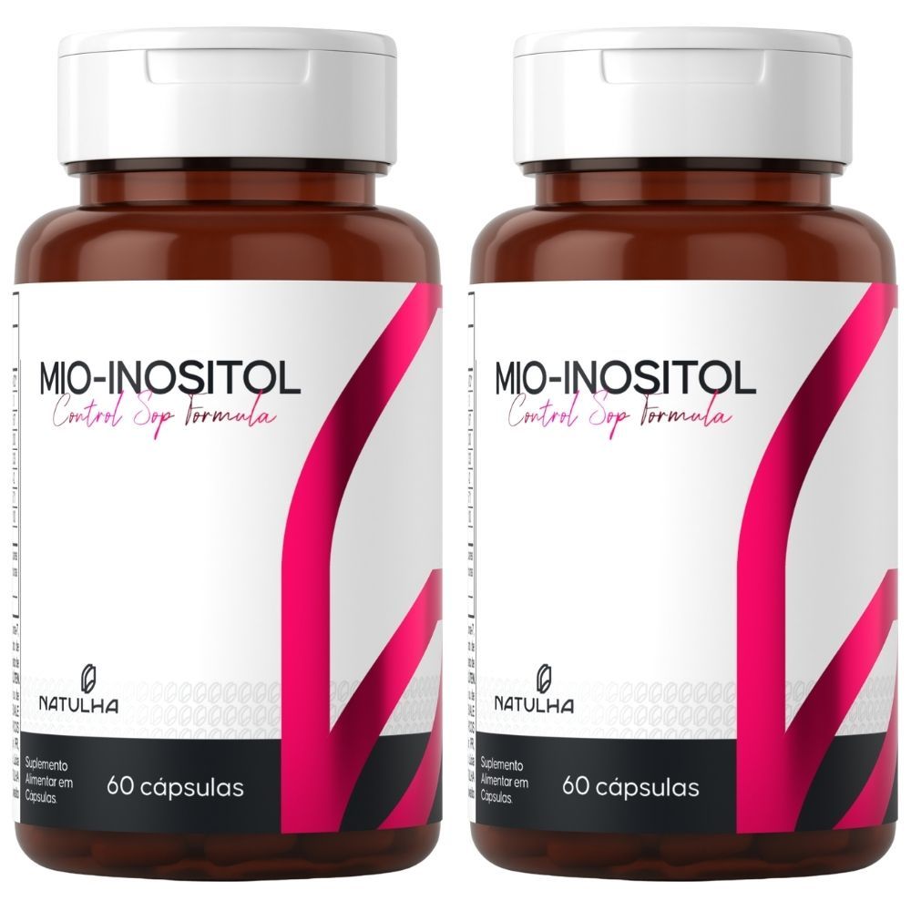 KIT 2x Mio-Inositol Control SOP Formula 60 cápsulas - Natulha