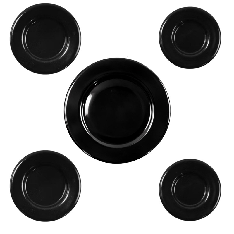 Kit Espalhadores Fogão Atlas Mônaco Top Glass 5 Bocas e Atenas Glass