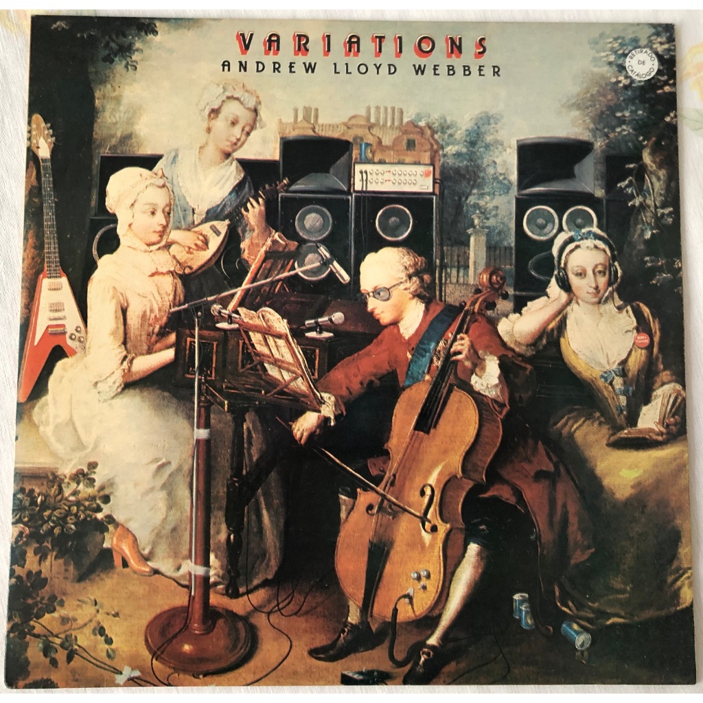 Variations - Andrew Lloyd Webber - Colloseum II - Gary Moore - LP nacional