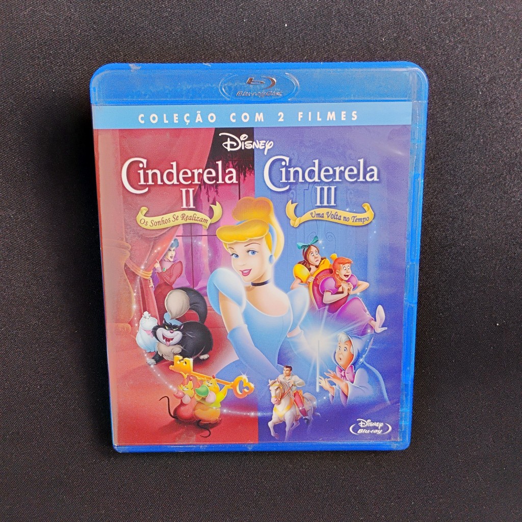 BLURAY - Cinderela II - Os Sonhos se Realizam / Cinderela III - Uma Volta no Tempo