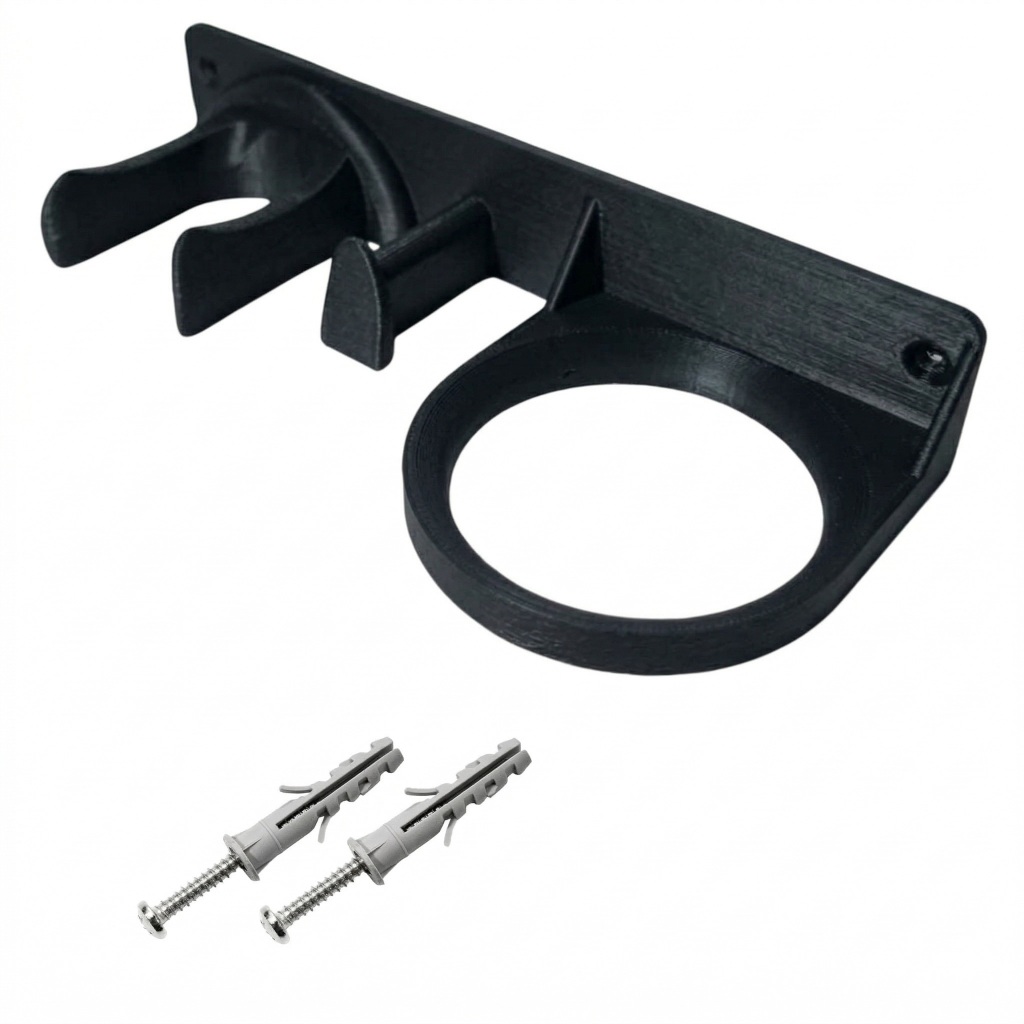 Suporte  Escova Secadora / Secador de Cabelo /  Chapinha - Universal - Premium - Fácil Instalar - Super Resistente