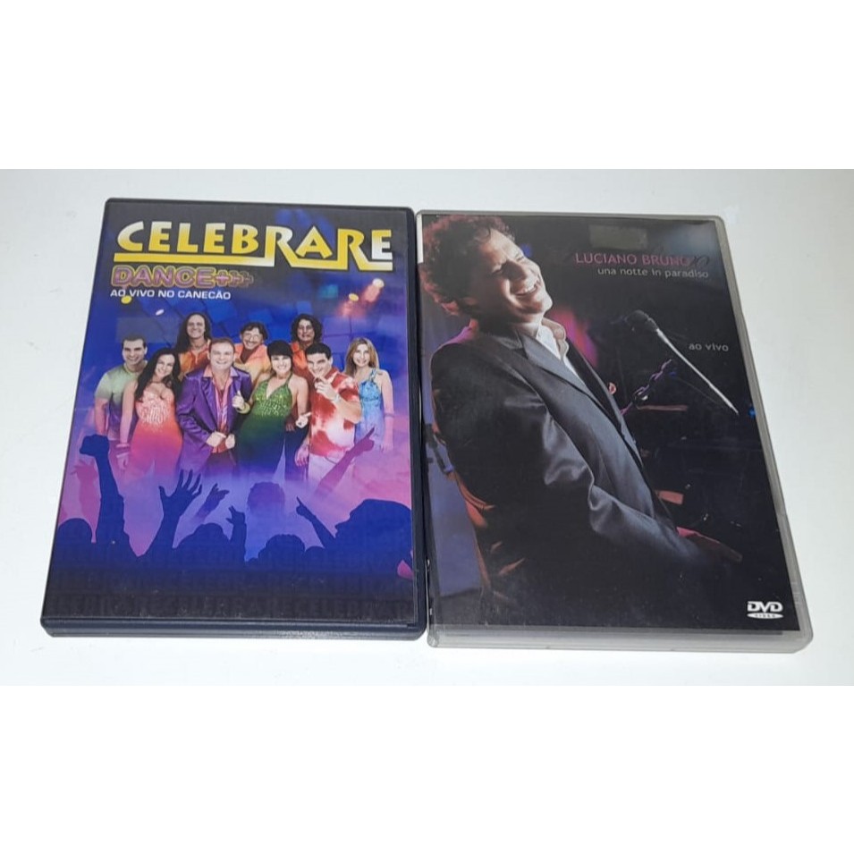 2 Dvd´s - Celebrare,Dance,Ao Vivo No Canecão & Luciano Bruno,Uma Noite In Paradiso,Ao Vivo