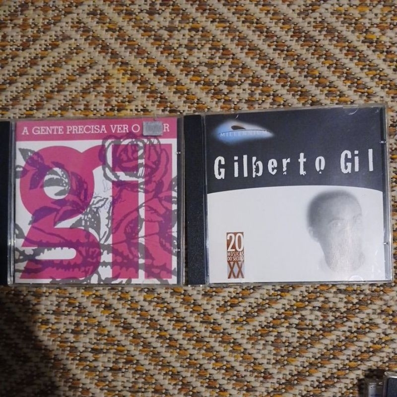Cds Gilberto Gil A gente precisa ver o luar e coletanea