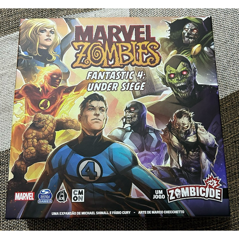 Zombicide Marvel Zombies Fantastic 4 Under Siege em português