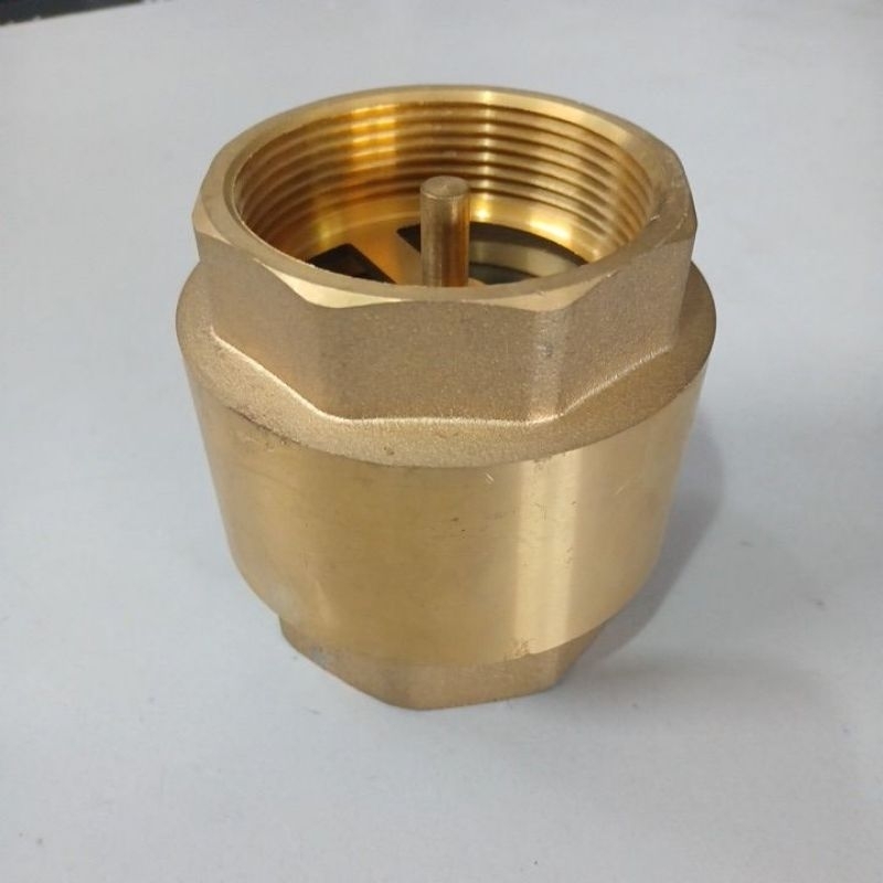 Válvula De Retenção Vertical Latão 2 Polegadas Remadi Universal