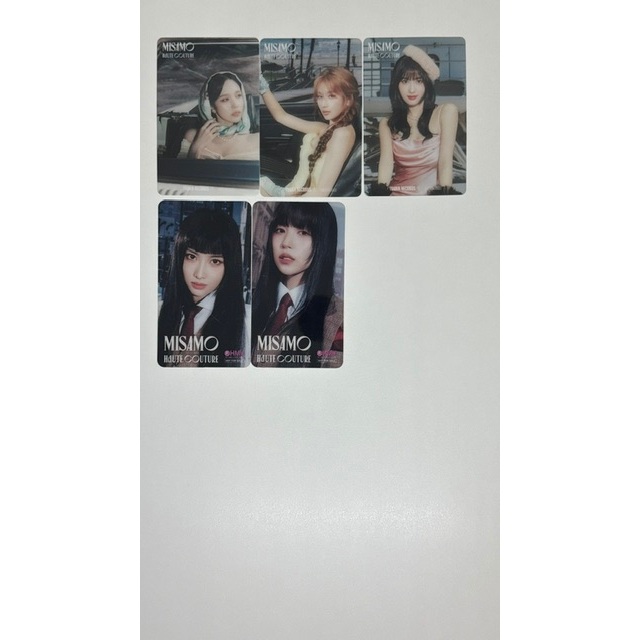 misamo haute couture tower records hmv clear twice photocard original official jpop kpop
