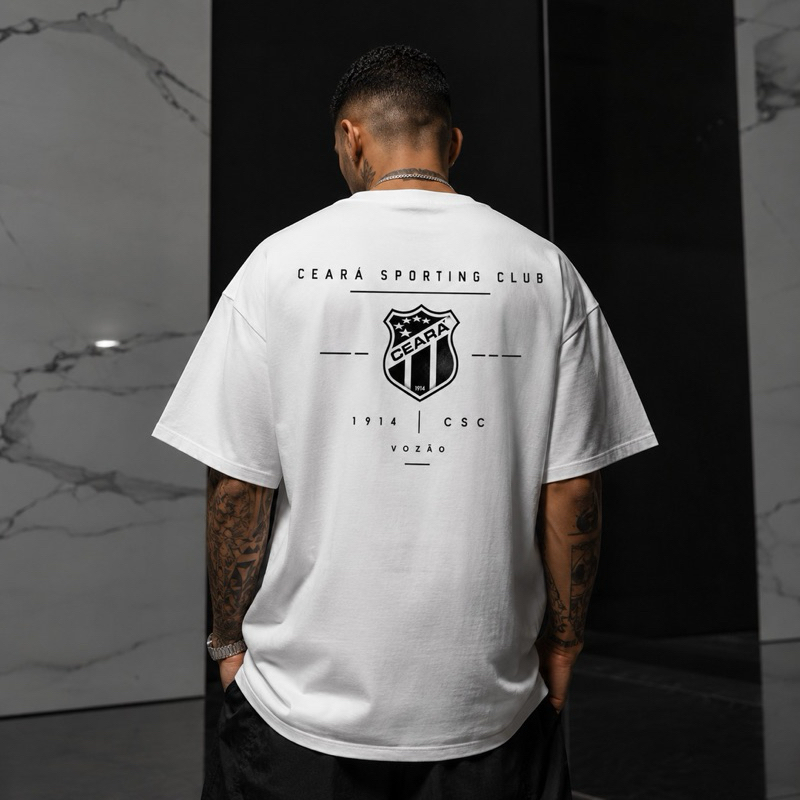Camisa Oversized Ceará Sporting Club – Streetwear