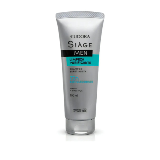 EUDORA SIAGE MEN LIMPEZA PURIFICANTE SHAMPOO ESPECIALISTA 250ML
