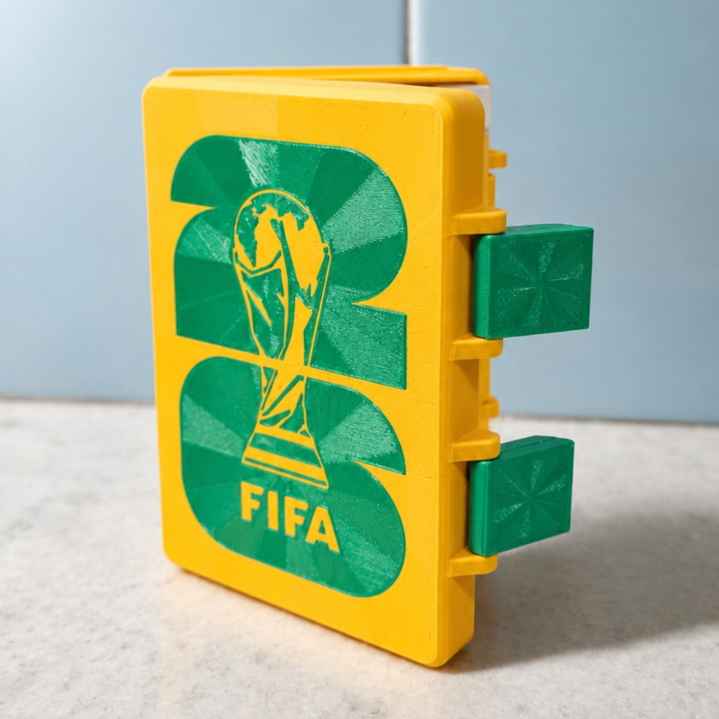 Caixa Porta Figurinhas Futebol Organizador P/400 Figurinhas