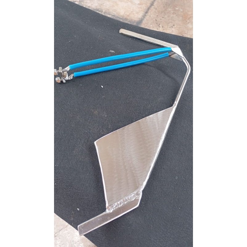 PROTETOR DE RABETA (QUILHA INFERIOR) PARA MOTORES DE POPA MERCURY/TOHATSU 40/50 HP JAPONÊS