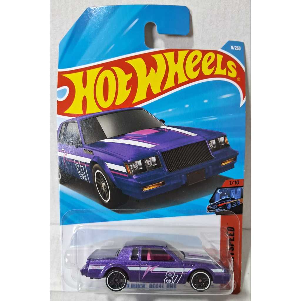 Miniatura Hot Wheels '87 Buick Regal GNX Nightspeed TH