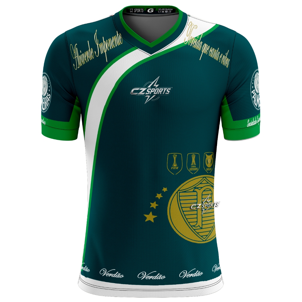 camisa futebol verdao masculina dryfit camiseta time blusas times treino corrida esportiva leve jogo