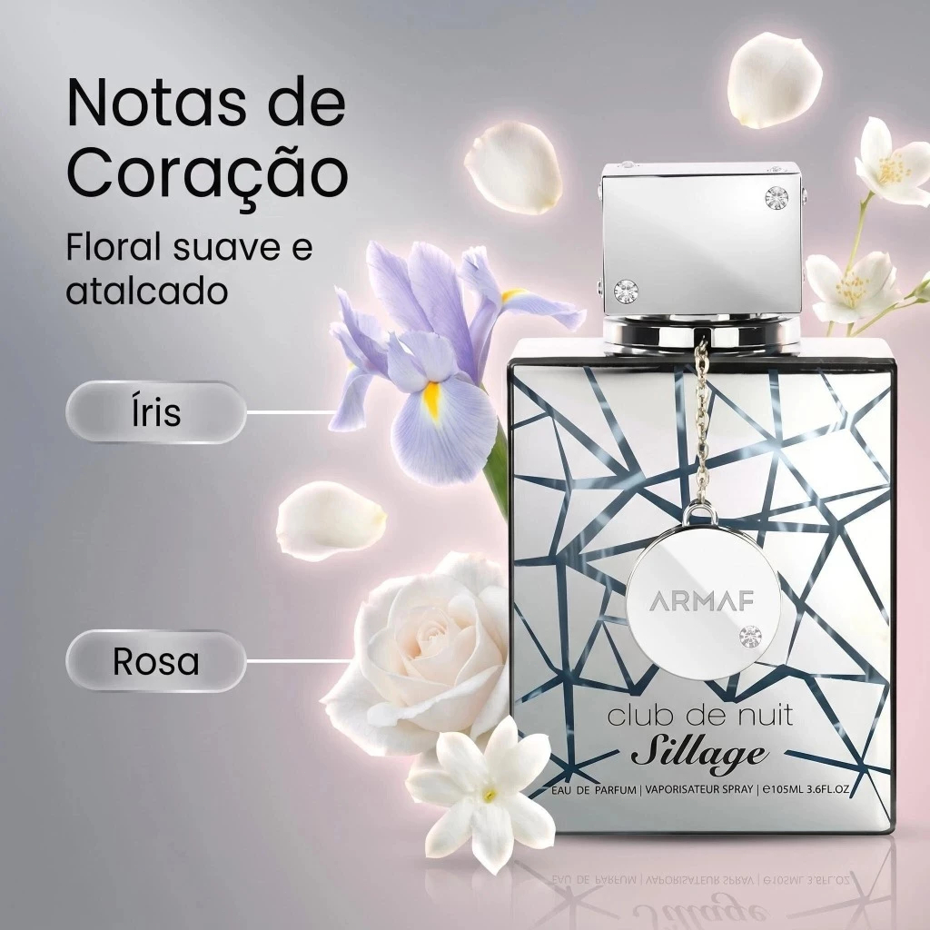 100 ml Club de Nuit Sillage Eau de Parfum Em Ambientes Casuais Ou Formais — imagem 2 de 2