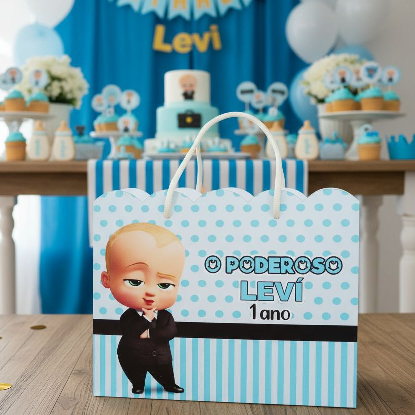 Sacola  Poderoso Chefinho Personalizada /Lembrancinha de Festa Infantil /Aniversário poderoso chefinho