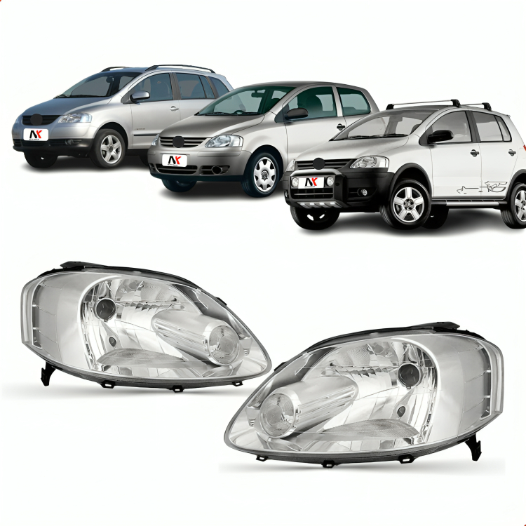 Par / Un Farol Fox Cross Spacefox 2004 A 2007 CROSS SPACEFOX FAROL FOCO SIMPLES ESPACEFOX FAROLETE