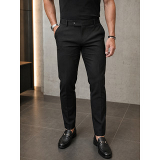 Calça Social Alfaiataria Masculina Slim Fit Premium Caimento Ajustado