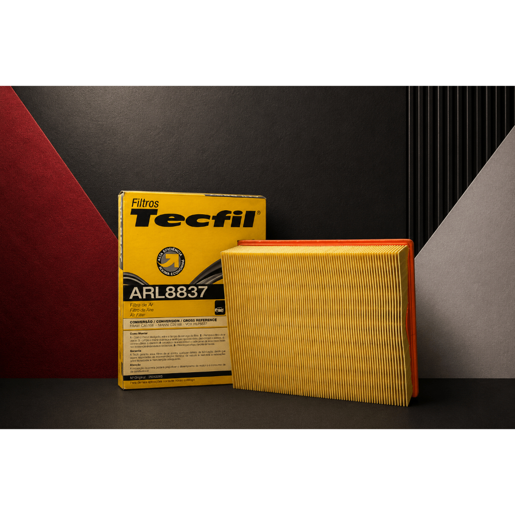 Filtro de Ar do Motor Tecfil ARL8837 – Audi, Chevrolet Omega, Suprema, Kadett e Ipanema ___ ARL8837