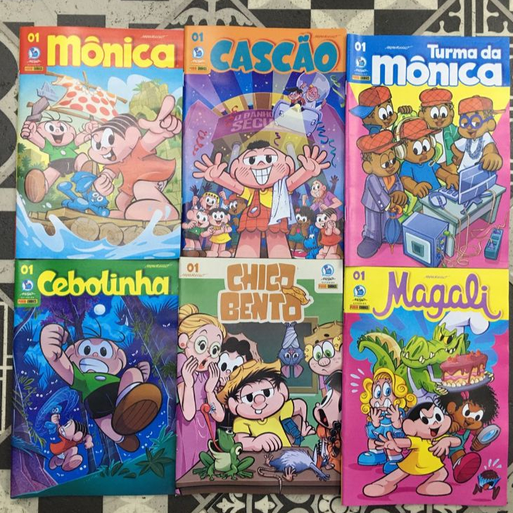 Gibi Turma Da Mônica Edição 01 Panini Brasil Maio 2026