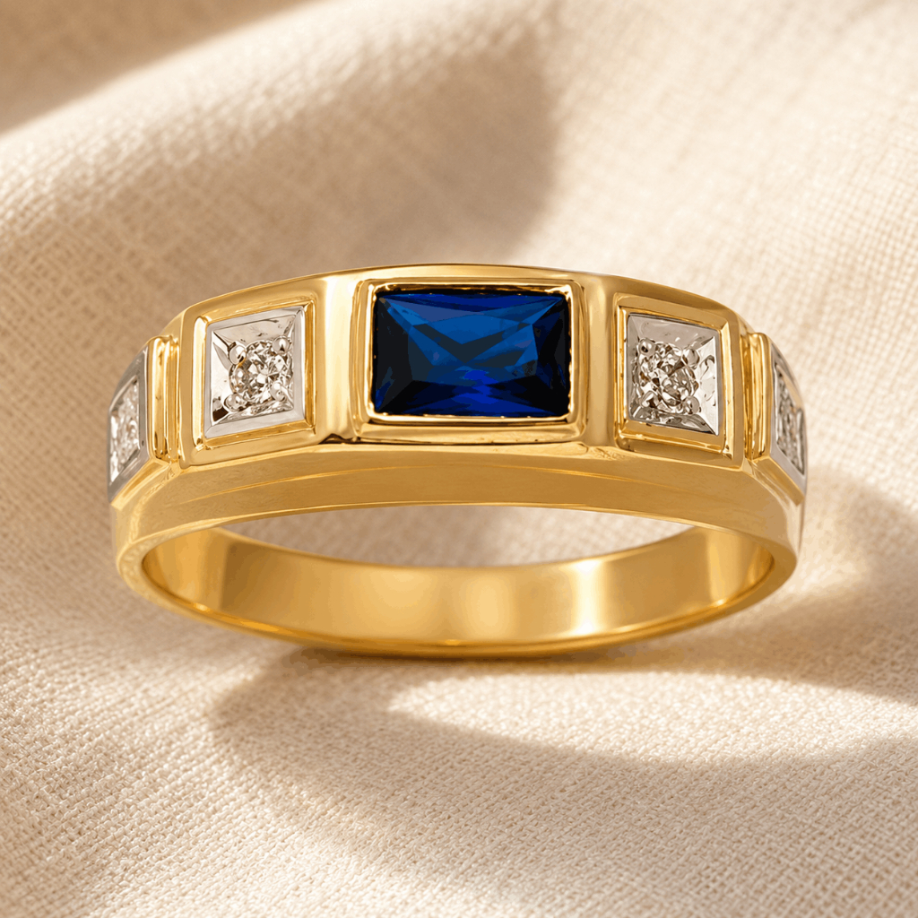 Anel de Formatura Masculino Ouro 18k Legítimo com Garantia - Todos os Cursos- Medicina, Jornalista, Advogado