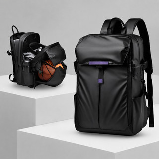 Mochila de Viagem Impermeável Reforçada Para Masculina Feminina, Mochila Executiva Multifunções Para Computador Portátil