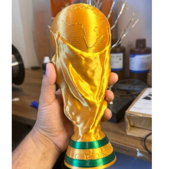 TROFEU Réplica Taça da Copa do Mundo ( tamaho real)