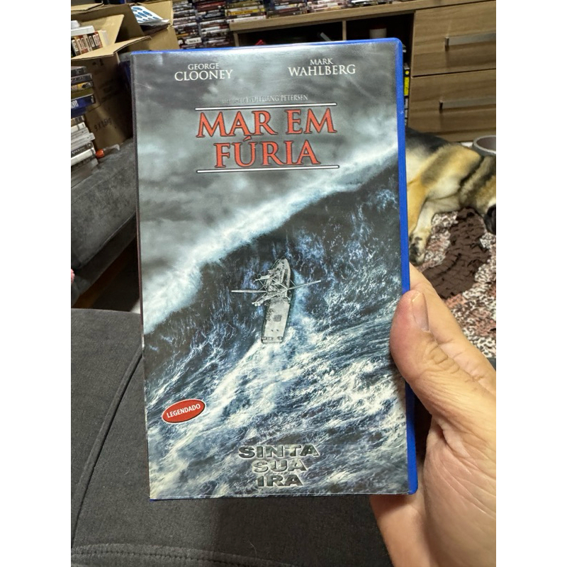 fita VHS Mar em Fúria - legendado - original -fotos reais