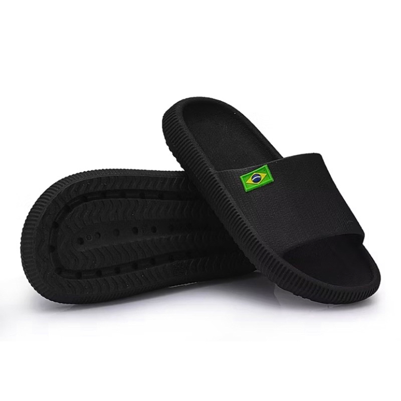 Chinelo Nuvem Brasil Unisssex antiderrapante leve confortável super macio Infantil menino e menina 27 ao 42