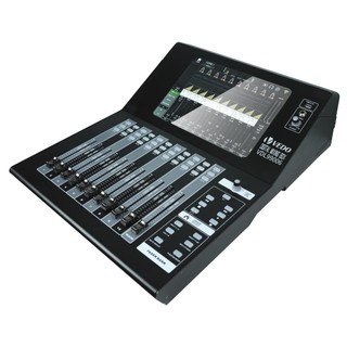 VEDO Mesa de Som Digital 20 Canais 16 Gravação Multipista 10 Faders Motorizados Tela sensível ao toque de 10" 2 FX