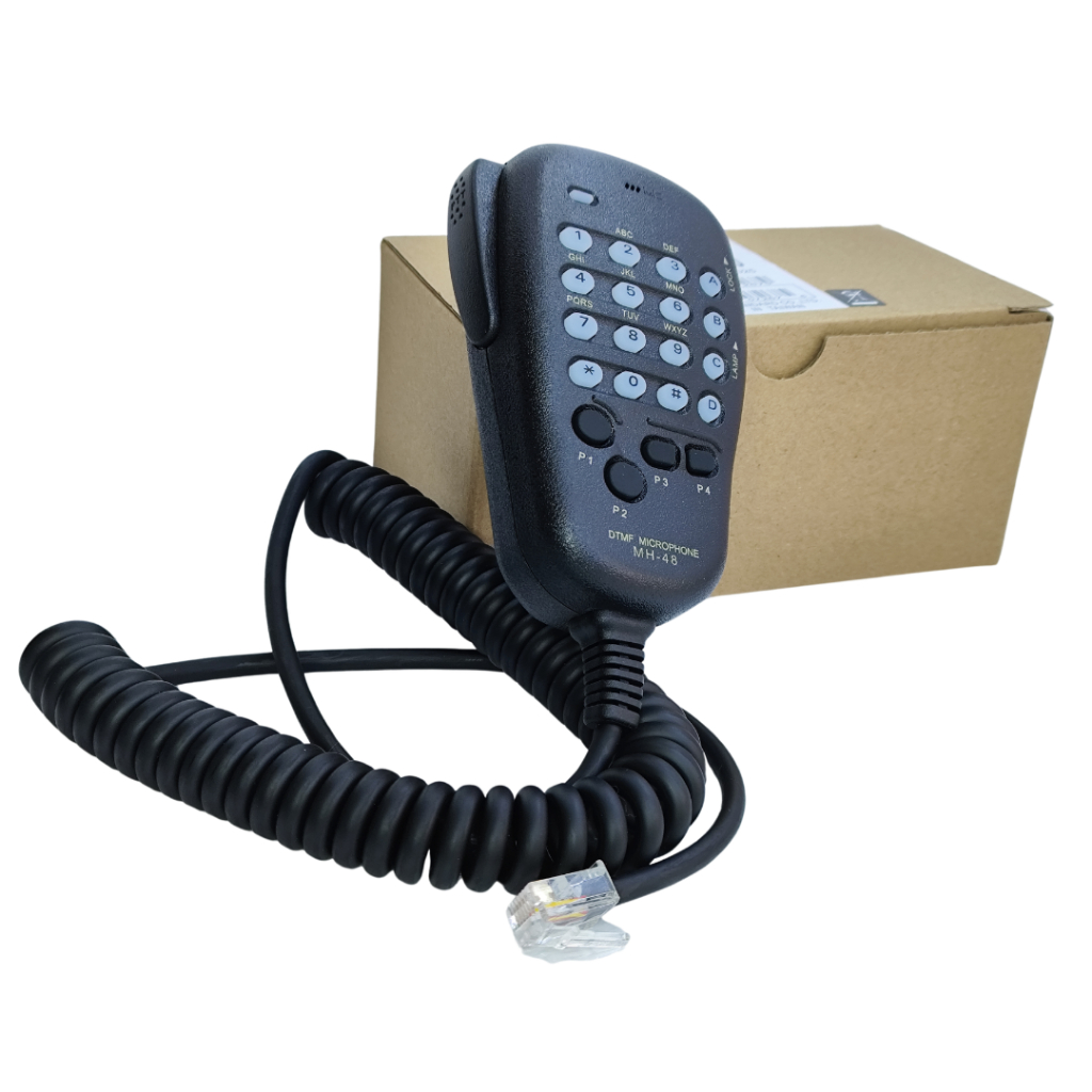 Microfone Ptt MH48 Para Rádio Yaesu FT-1900 FT-2900 FT-2980