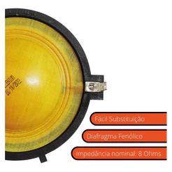 4 Reparo Driver Jbl Selenium D200x D200-x 8 Ohms Original