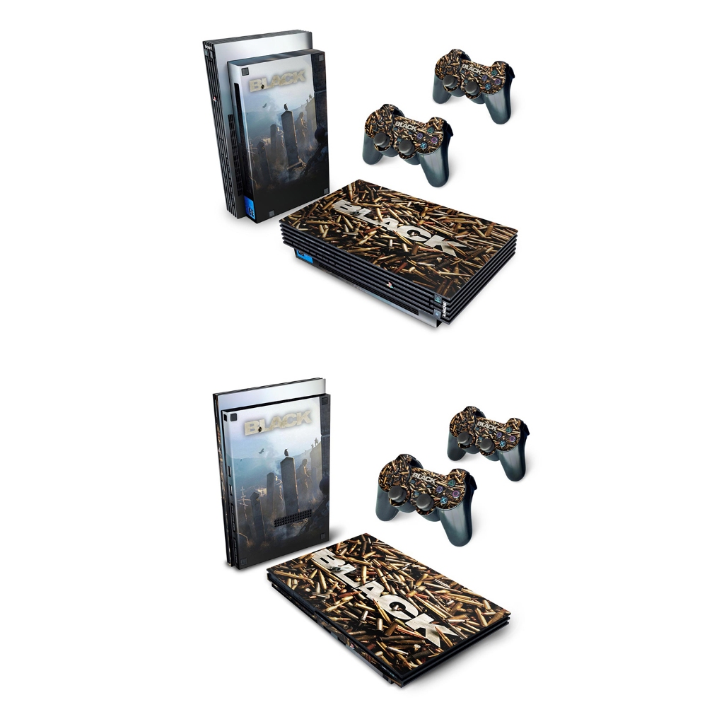 Skin Anti-Rage para PS2 FAT ou SLIM - 025 - Skin Playstation 2