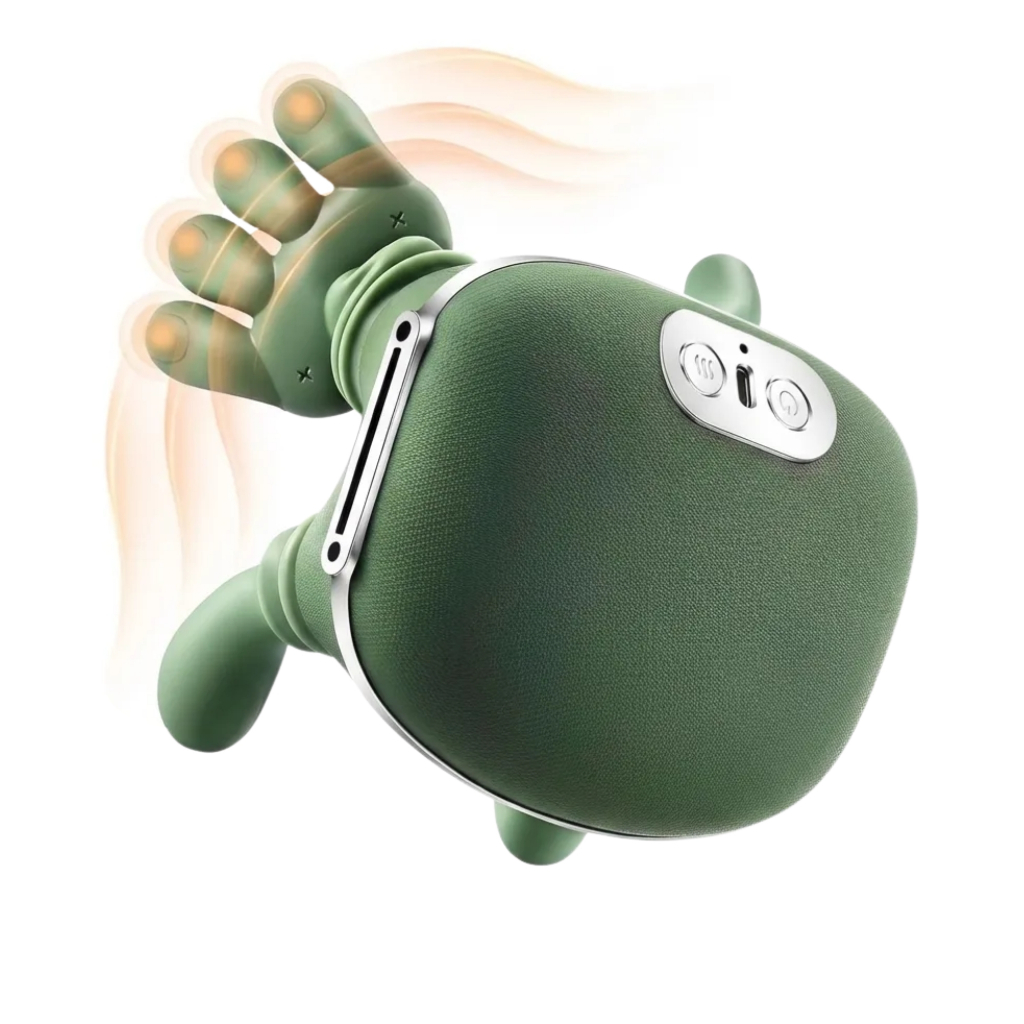 Massageador Elétrico para Pescoço Ombros Shiatsu Recarregável com Aquecimento Massagem Profissional