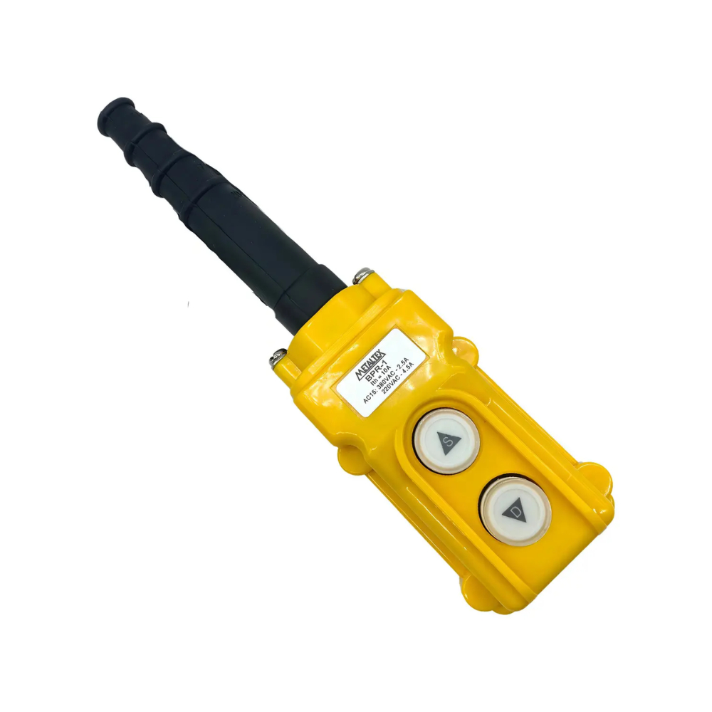 Botoeira Pendente Ponte Rolante Talha 2 Botões Metaltex BPR-1