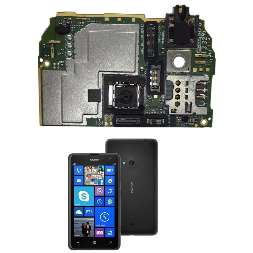 Peça Placa Principal Para Nokia Lumia 625 Rm-941 (Defeito Ñ Liga)