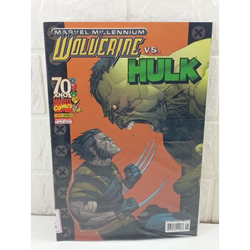 Wolverine vs Hulk - Minissérie - Parte 1 de 3 - HQ - 339
