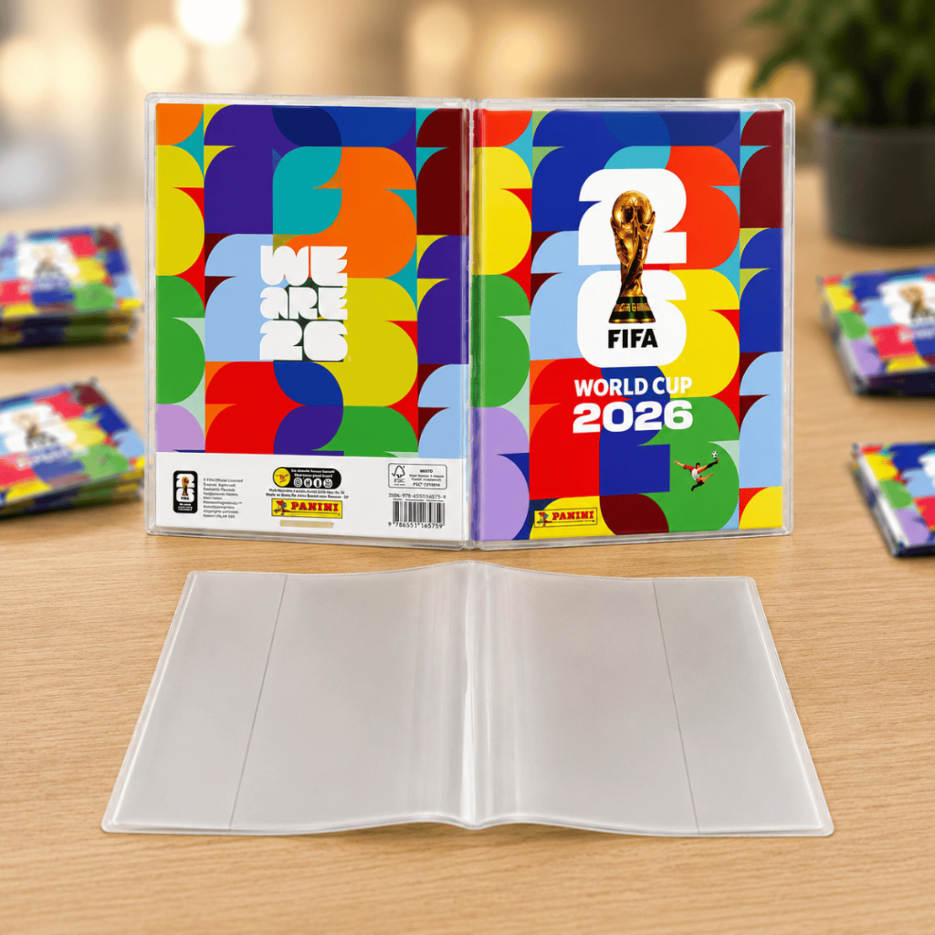 Capa Plástica Protetora do Álbum Panini Copa Do Mundo 2026