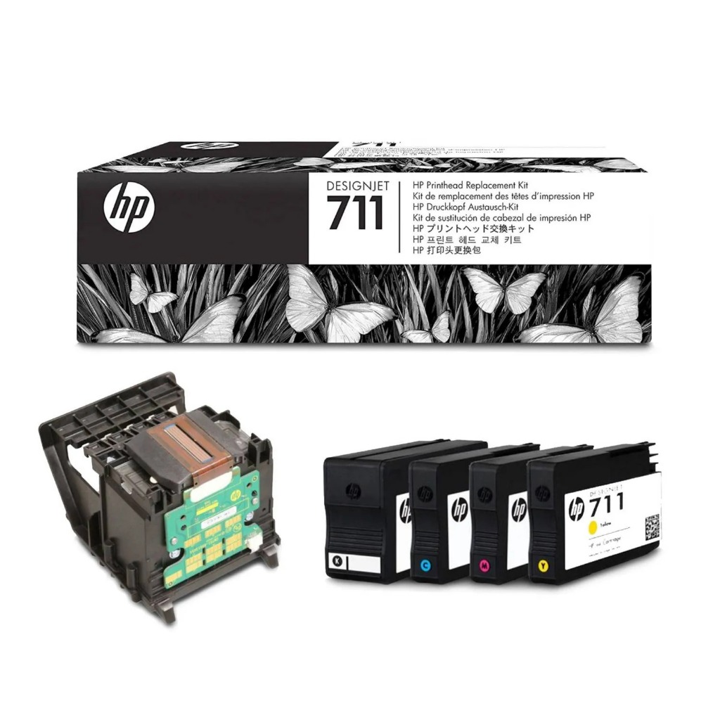 Kit De Substituição Cabeça Impressão Hp 711 T120 T520 T130 C1Q10A