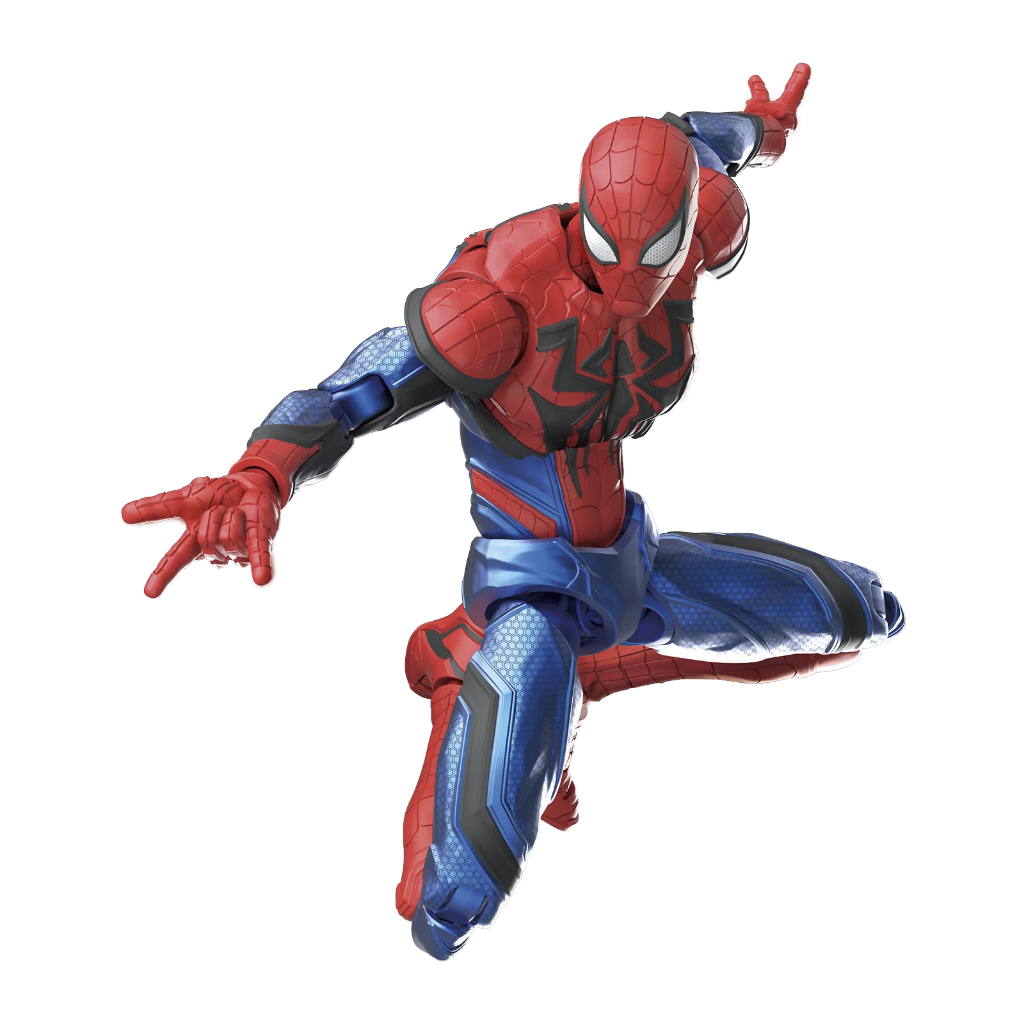 Boneco Spider-Man Figura De Ação Model Kit Blokees Rivals Original