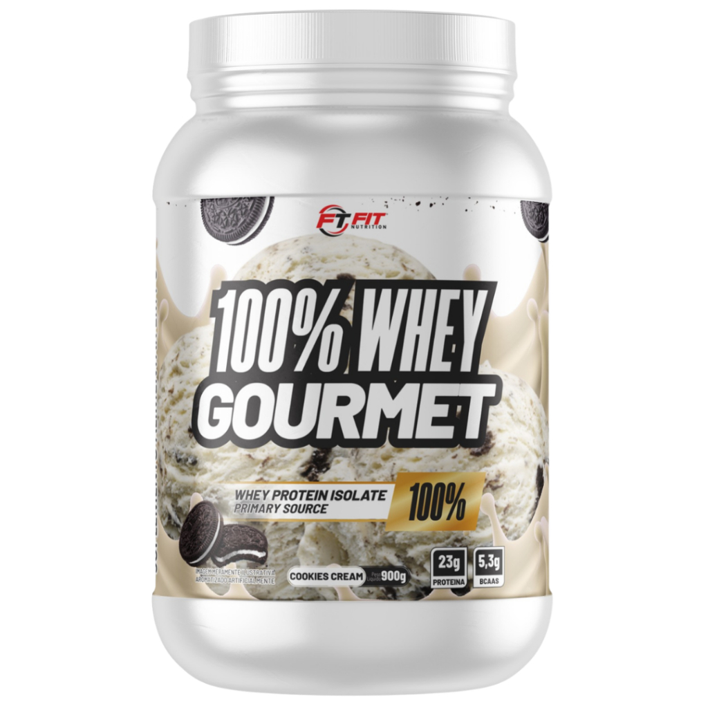 Whey Protein Gourmet 100% Concentrado Isolado Whey de 23g Proteína